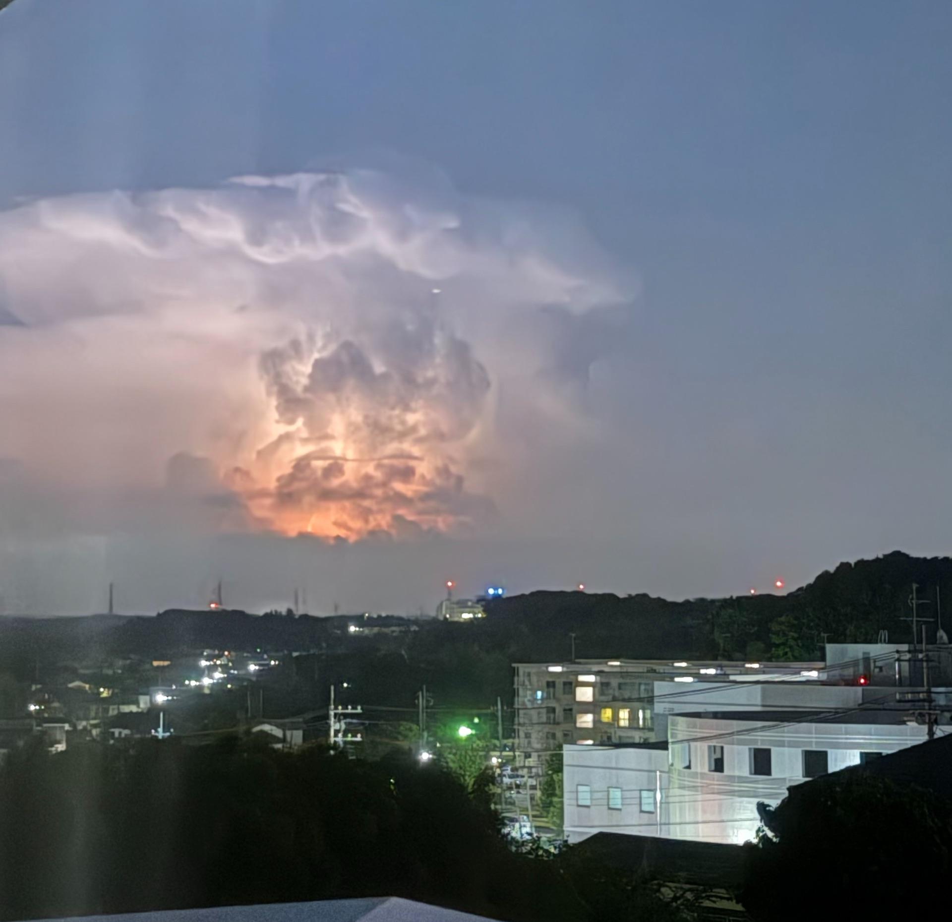 ＜いまの天気＞くもり「太平洋側、雷がすごい！」