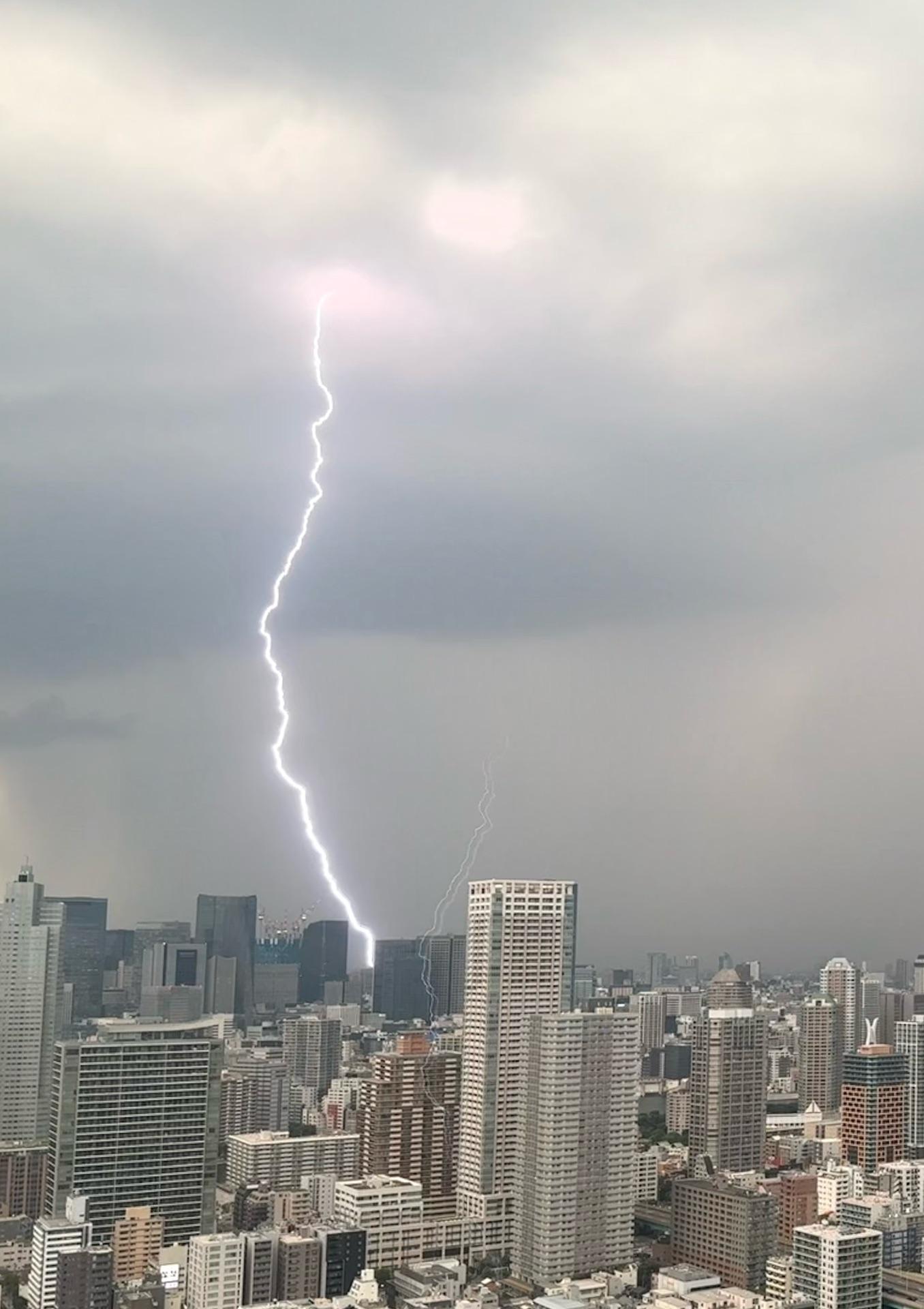 ＜いまの天気＞雨「物凄いゲリラ豪雨」