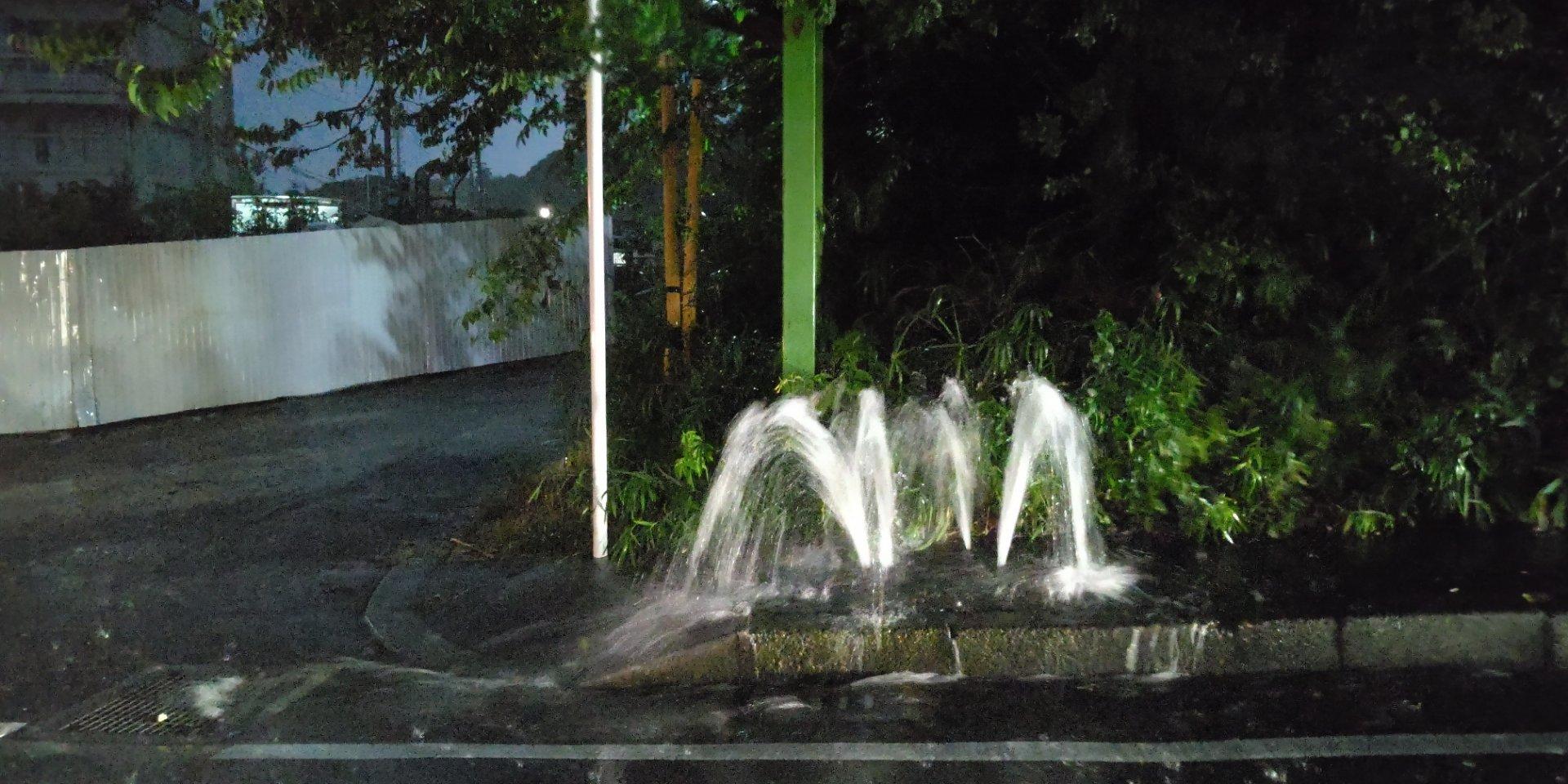 ＜いまの天気＞雨「冠水してて通れません」